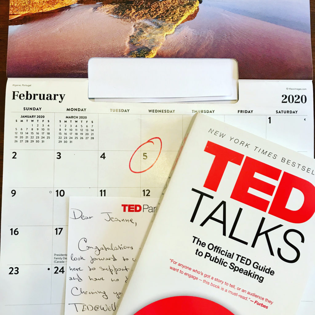 I found out I was one of the 13 people selected to give a TED Talk in February of 2020.  How do you get ready for that?